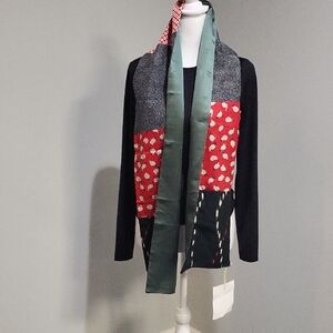 Japanese Scarf, Plum Blossom By Susie Lipscher